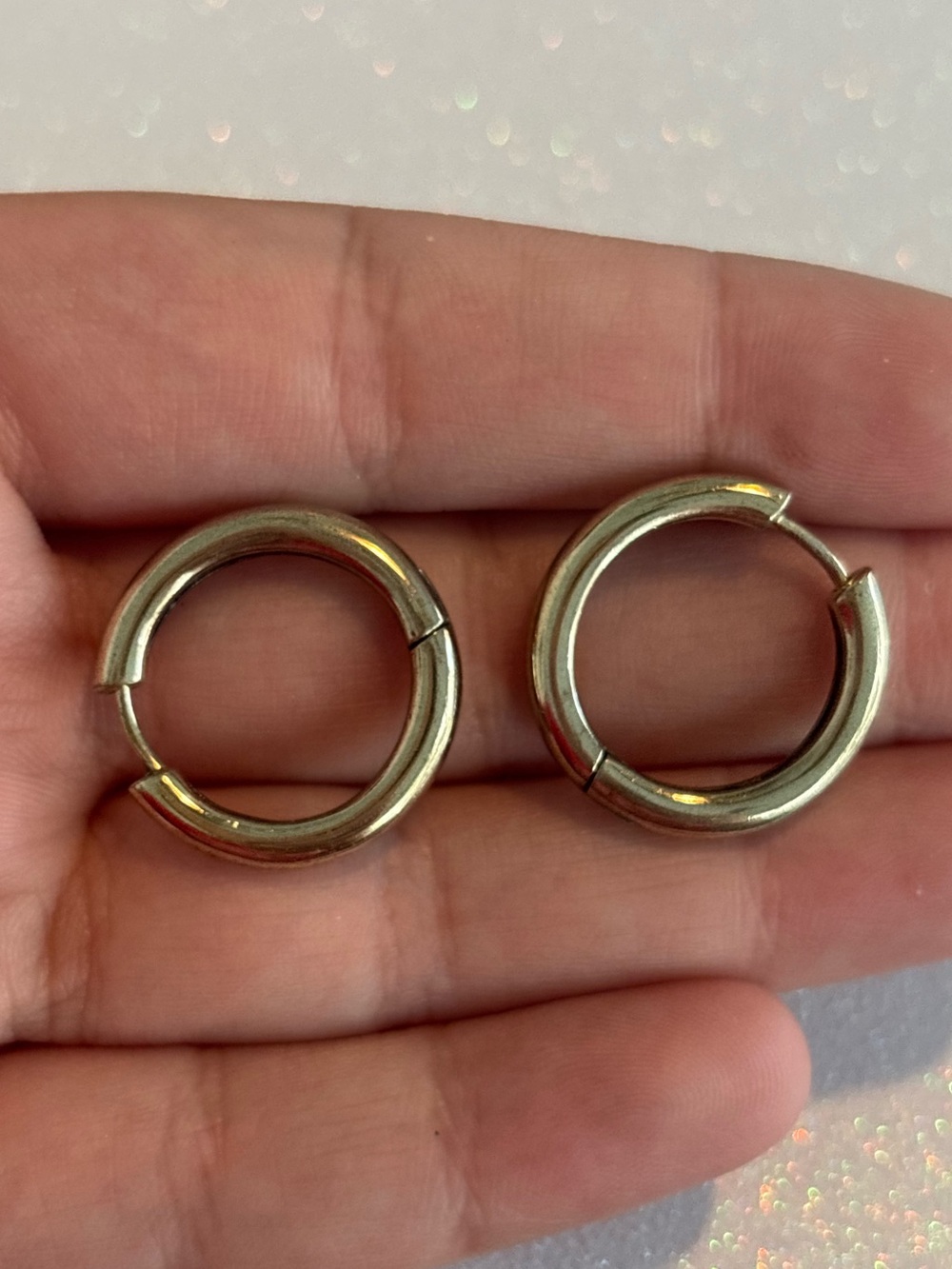 Sterling Silver Hoops